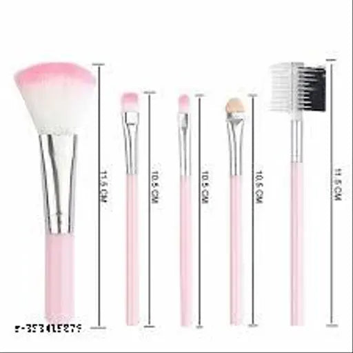 PREMIUM COMBO OF 2 EYESHADOW PLATTE SMUDGEPROOF WATERPROOF SHIMMER EYESHADOW PLATTE WITH 5PCS PROFESSIONAL EYE AND FACE MAKEUP BRUSHES